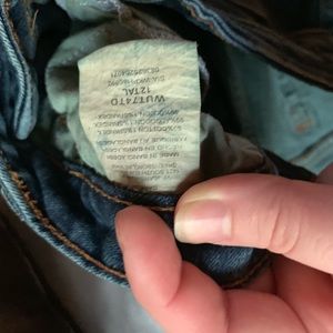 Wrangler jeans. Aura. Size 12 tall.